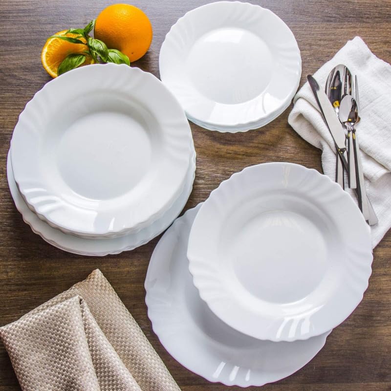 Lo stile di questo piatto si combina perfettamente con ambienti classici o 