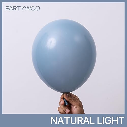 Vista 273 de PartyWoo Globos dorados metálicos, 50 globos metálicos dorados de 12 pulgadas, globos dorados para guirnalda de globos o arco de globos como