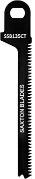 SSB135CT Saxton Wood & Plastic Blades for Black and Decker Scorpion Saws (Pack of 3)