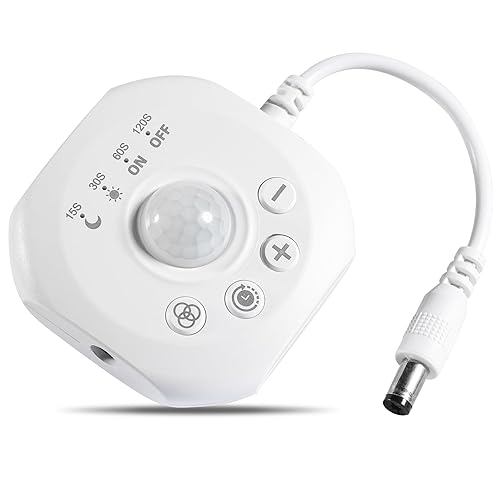SUPERNIGHT Interruptores de atenuación para luces LED, interruptor de sensor de movimiento Pir para COB SMD5050 2835 Strip, controlador de