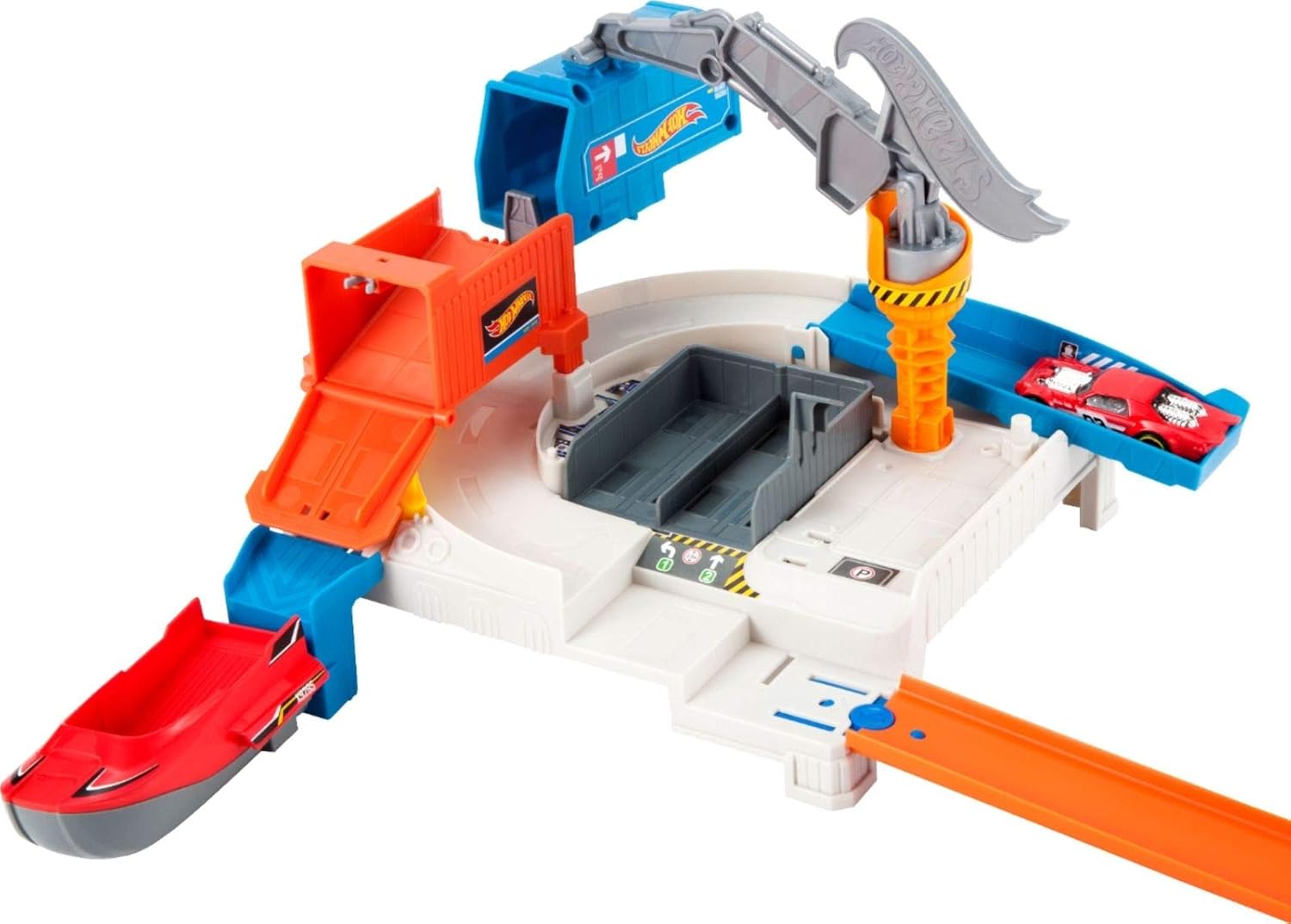 Hot Wheels Mattel City Shipyard Escape Set