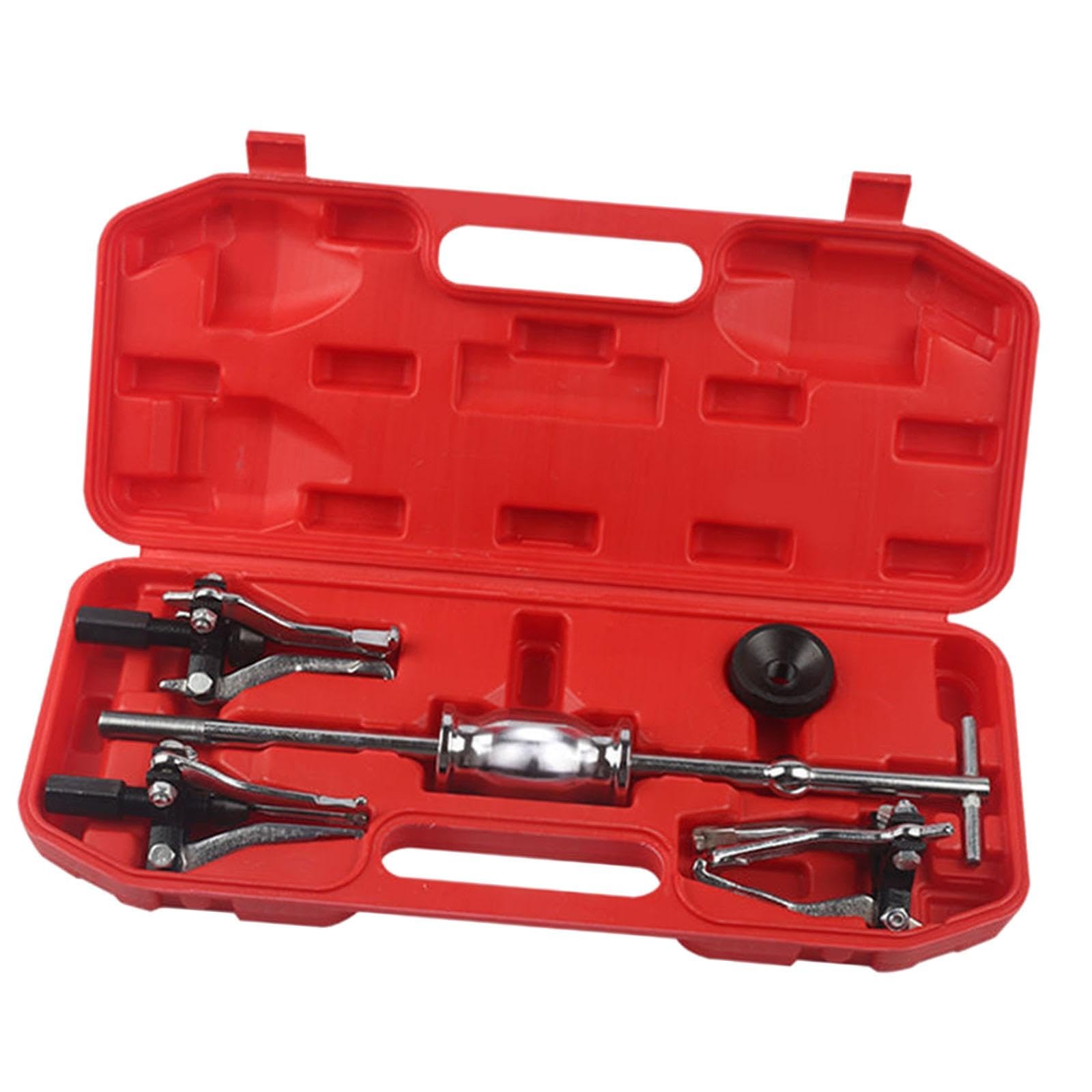 Amagogo Extractor de cojinetes de engranajes de 3 mordazas, juego de extractores de poleas de engranajes y externos, portátil, profesional,