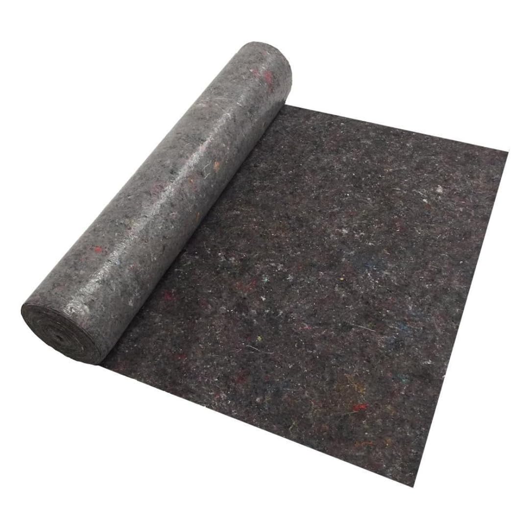 EINSIDE Telo di protezione imbianchino, Feltro assorbente protezione pavimenti, 1 x 25 m, 180 g/m²
