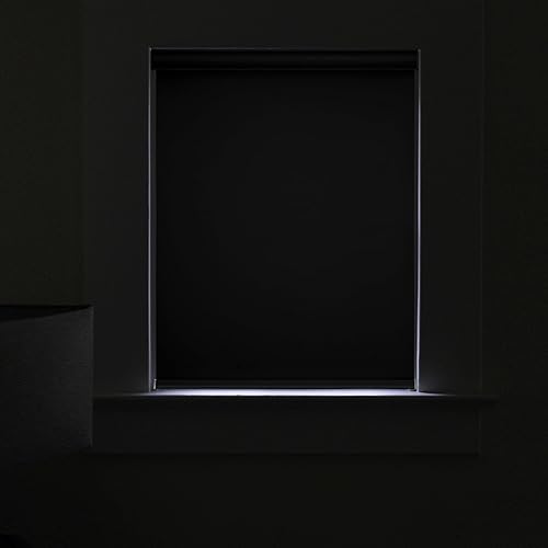 Miniatura 9 de Changshade Persianas enrollables opacas sin cordones con cajón, oscurecimiento de la habitación, pantalla enrollable de fácil instalación, persianas