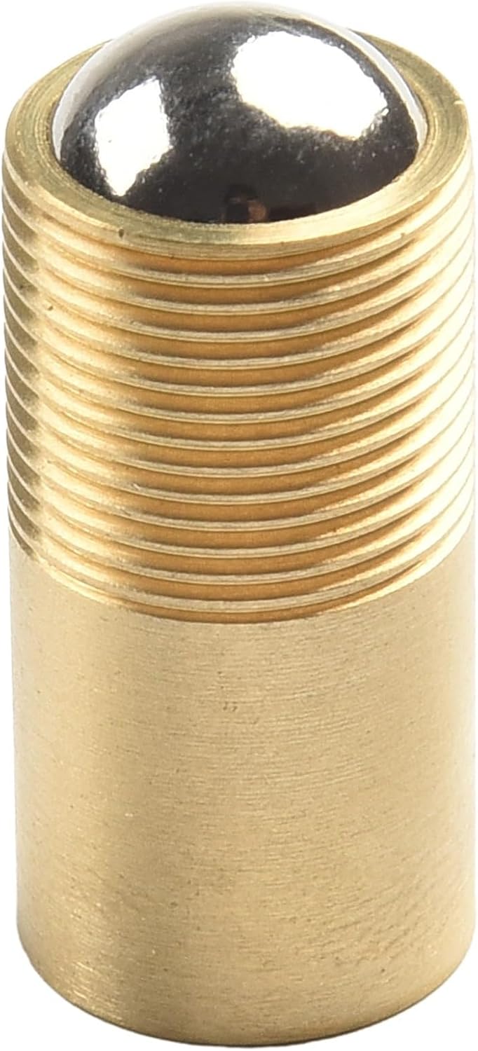 Adjustable Ball Catch Door Latch Set Cabinet Closet Invisible Doors, Steel Loaded Door Top Bead with Strike and Screws, 1 Pack