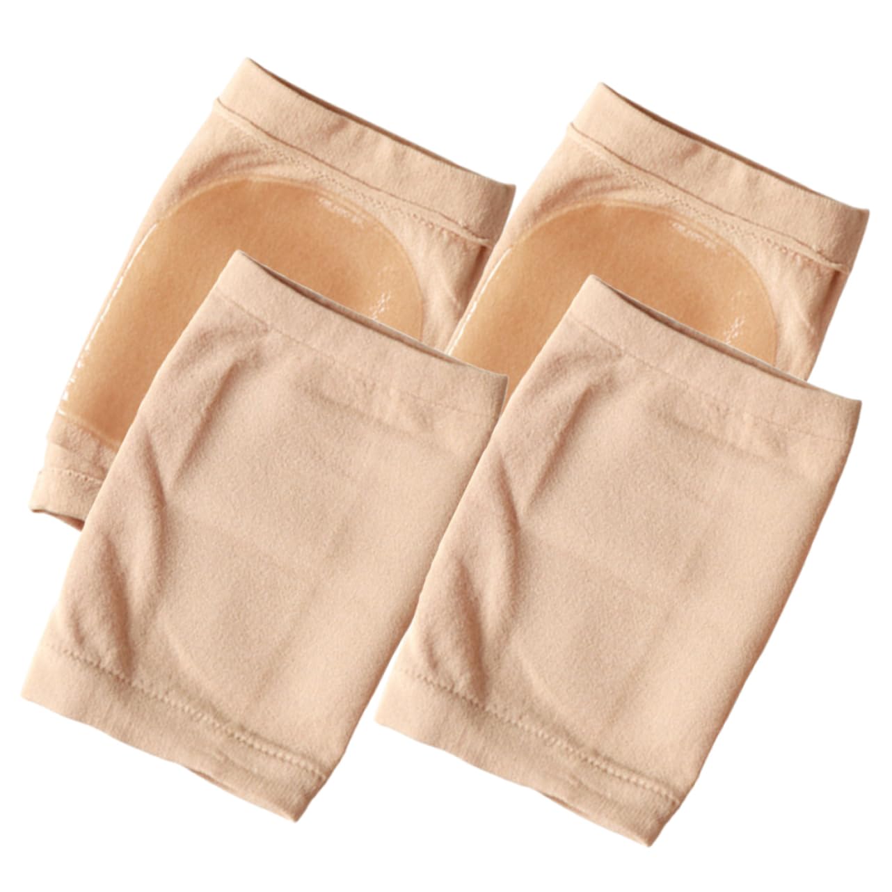 NOLITOY 4sets Ankle Support Socks Volleyball Ankle Braces Compression Moisturizing Foot Socks for Women Heel Protectors 2pairs*4