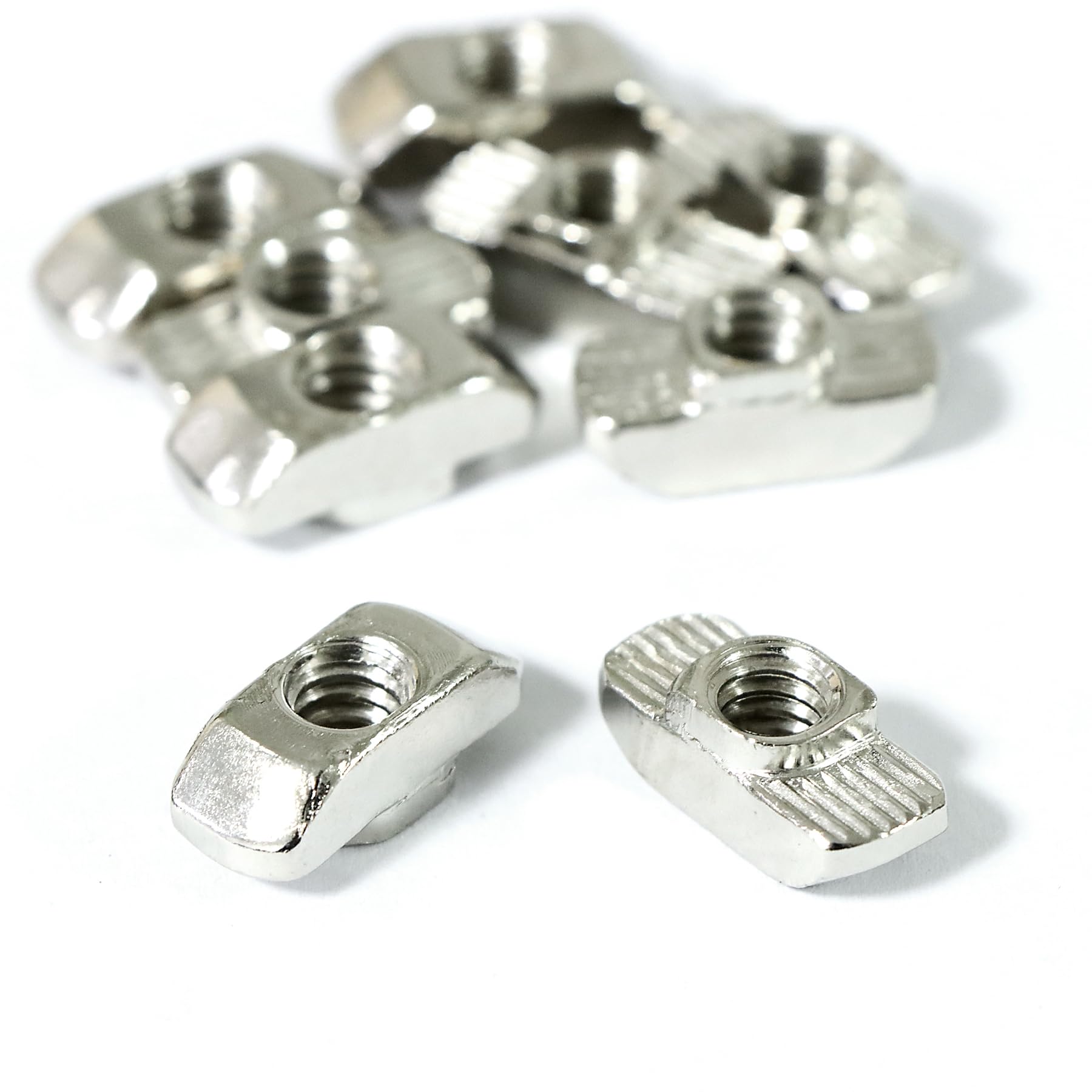 Drop in T-Nuts - 20 Pack 1/4-20 Steel -2 Drop in T-Nuts - 20 Pack 1/4-20 Steel -2