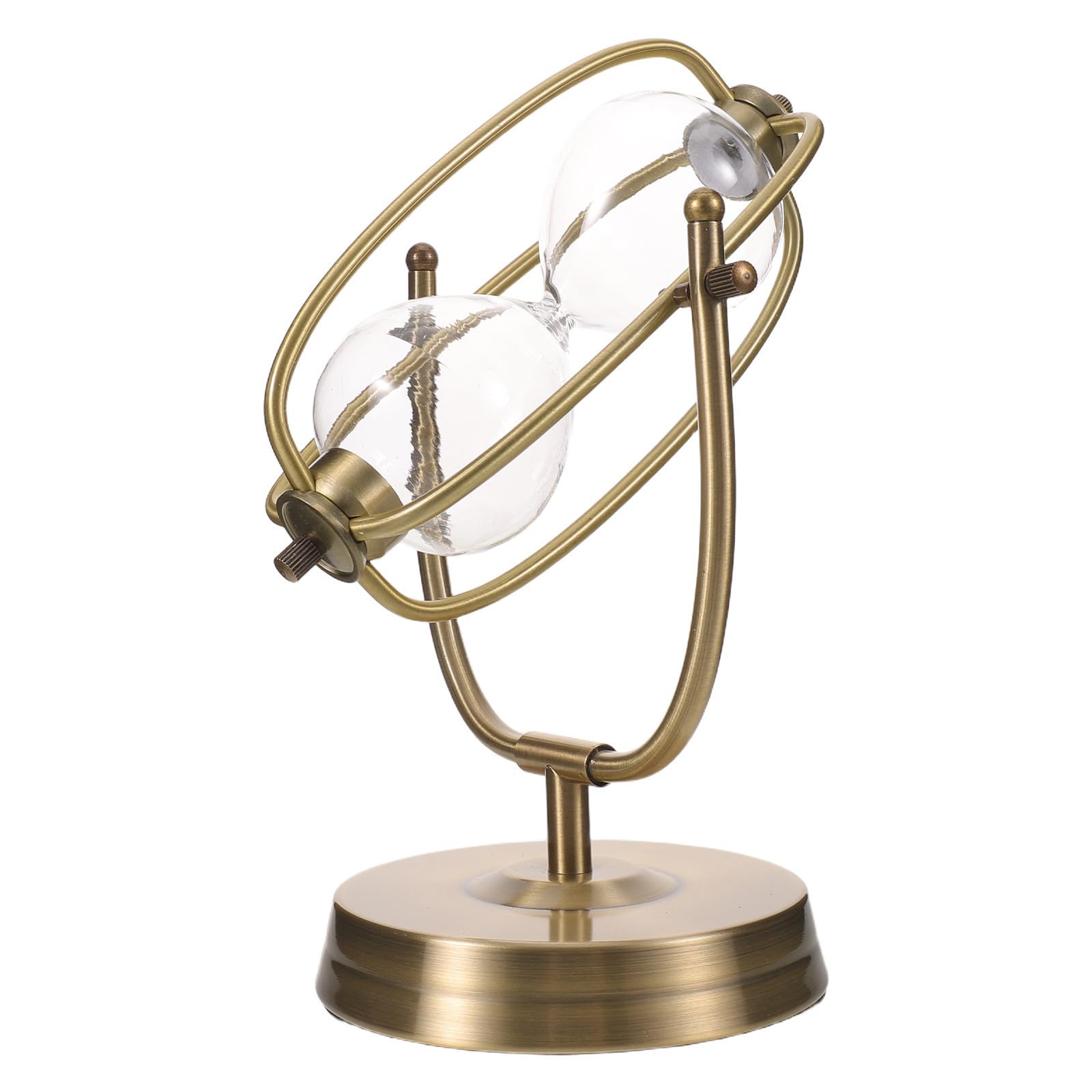 Reloj de Arena Dorado Rotación 360° de 25cm Vacío Rellenable
