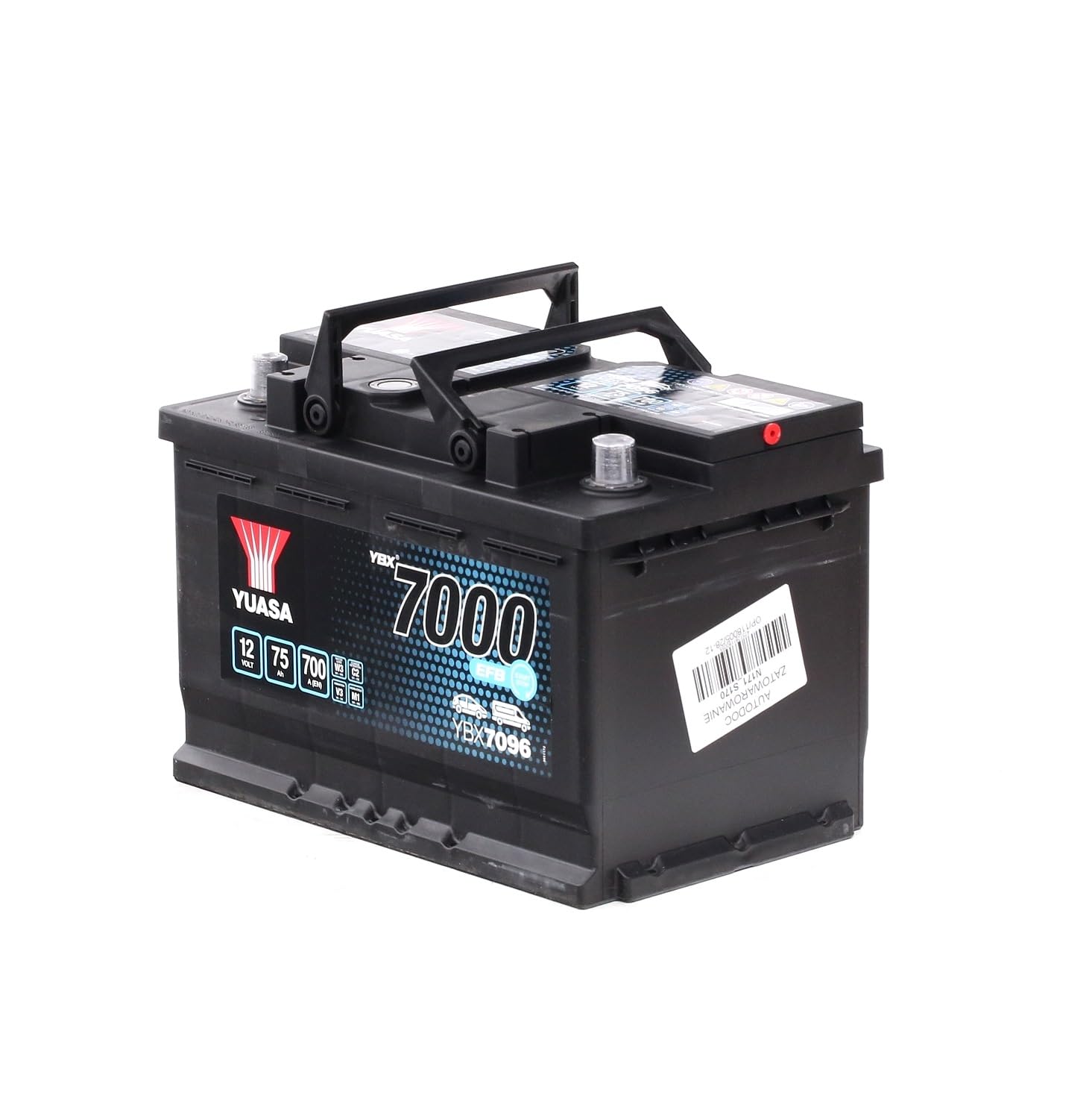 YUASA Batteria 75, Ah 700, A/EN YBX7096 L 278mm B 175mm H 190mm