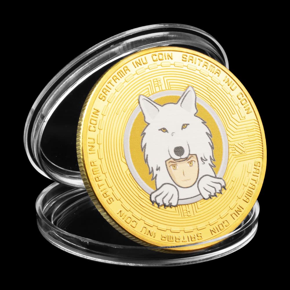 Saitama INU Crypto Coins Digital Money Gold Plated Cryptocurrency Coin for  Collection Commemorative Coin Souvenir Gifts : Amazon.sg: Home