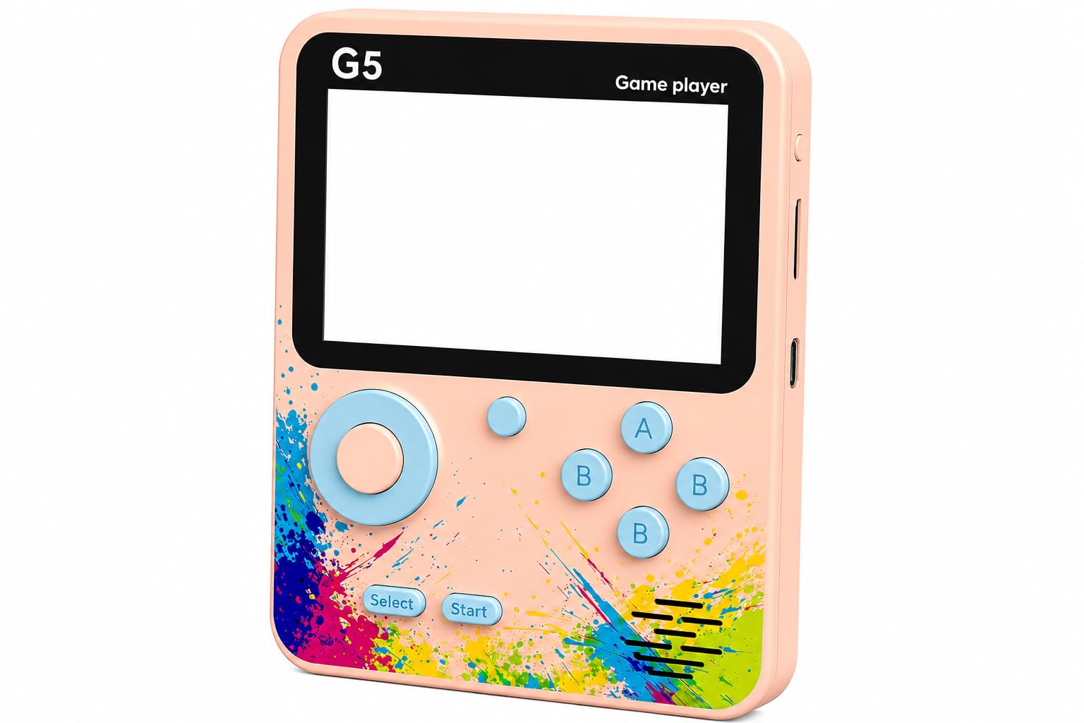 500-in-1 Rechargeable Handheld Video Game Console for Kids with 3 Inch Display, Portable Retro Gaming Console, Built-in Classic Games, USB Charging, Pocket Size Video Game Player for Boys Girls Travel-picture-12