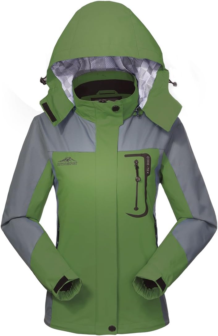 Waterproof Jacket Rain Coats for Women Outdoor Hiking Travel Windproof Jackets