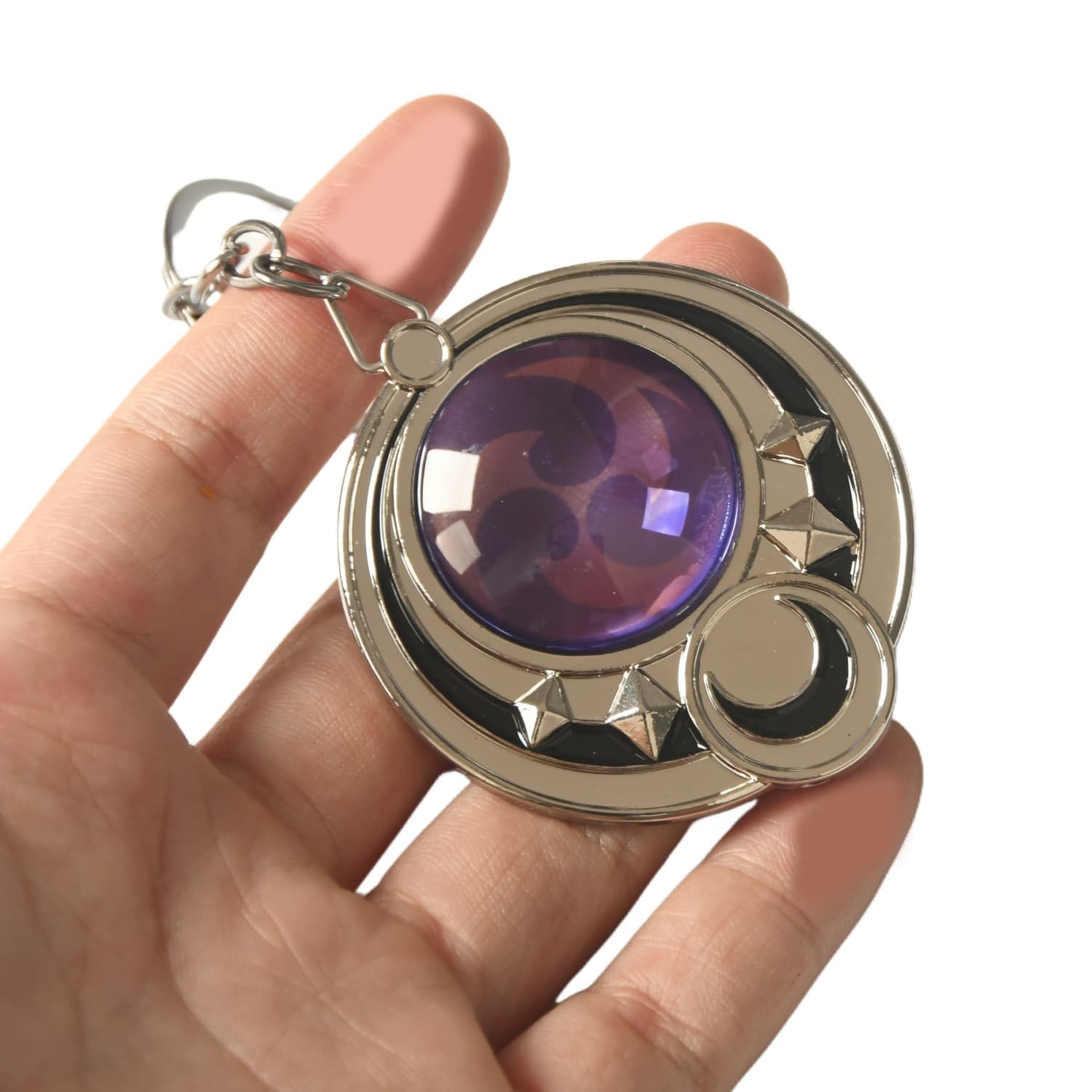 Amazon.co.jp: Sealeekuchi キーホルダー 月の輪 ナドクライ 雷元素