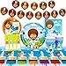 Bob Ross and Friends Party Supplies (Standard) Birthday Party Pack, 66 Piece Set, by Prime Party