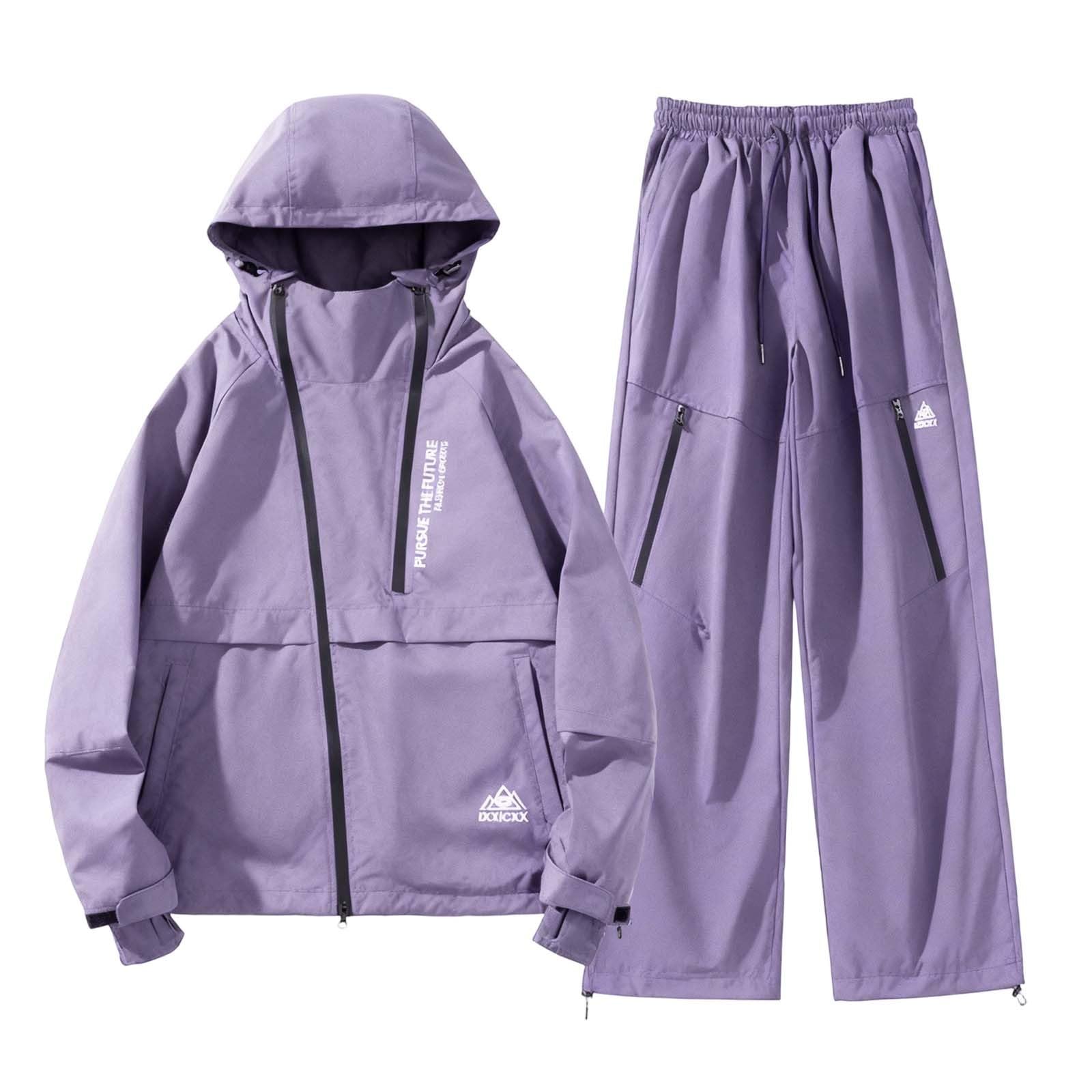 Tuta da sci da uomo, set da 2 pezzi, giacca da sci e pantaloni, set da neve, impermeabile, invernale, caldo, antivento, per escursionismo, sci, snowboard