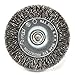 Forney 72728 Wire Wheel Brush, Fine Crimped with 1/4-Inch Hex Shank, 2-Inch-by-.008-Inch