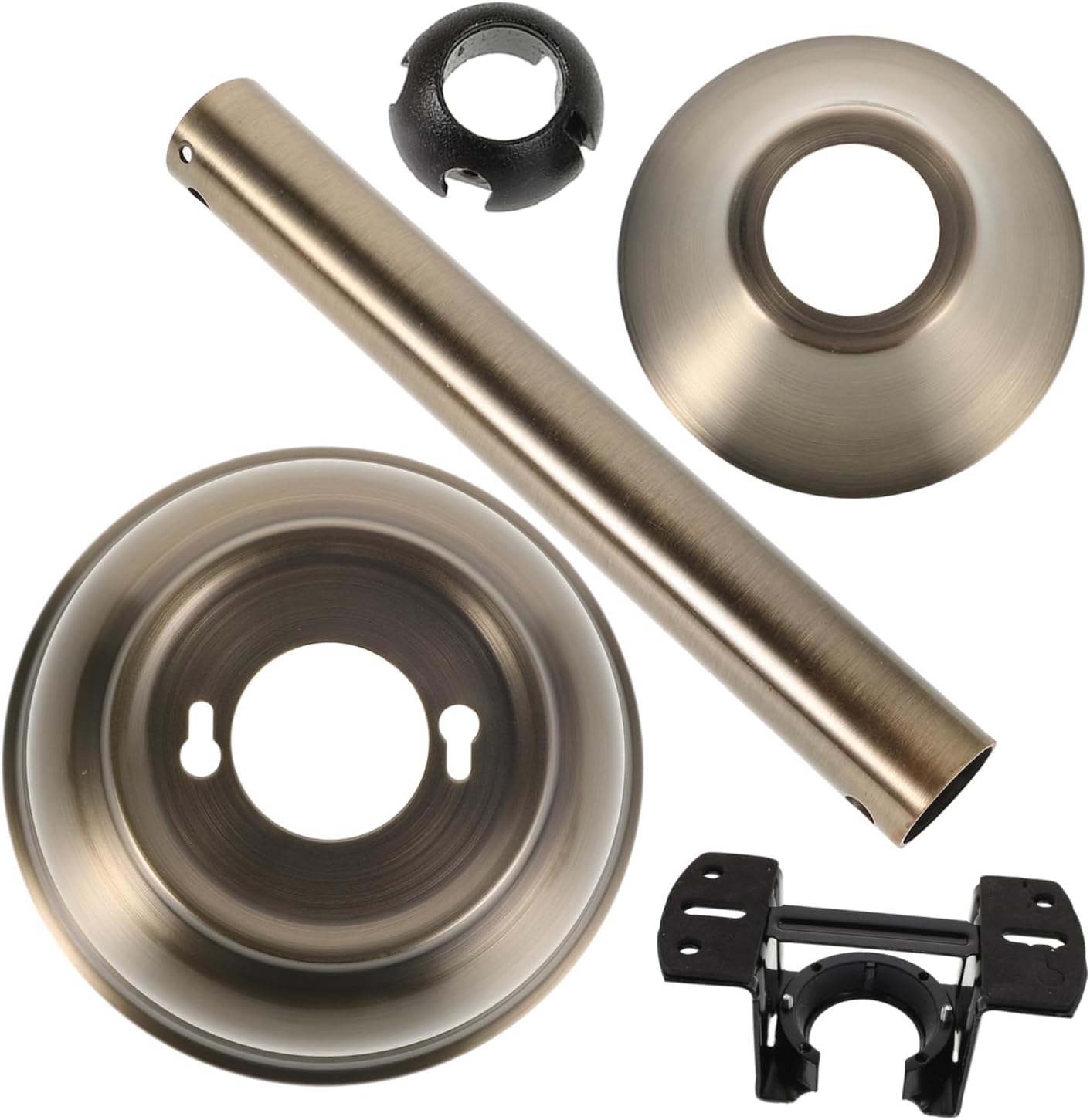 Mobestech Ceiling Fan Hanger Bracket Kit Easy Install Sturdy Ceiling Fan Holder Angled Mount Home Decor Accessory