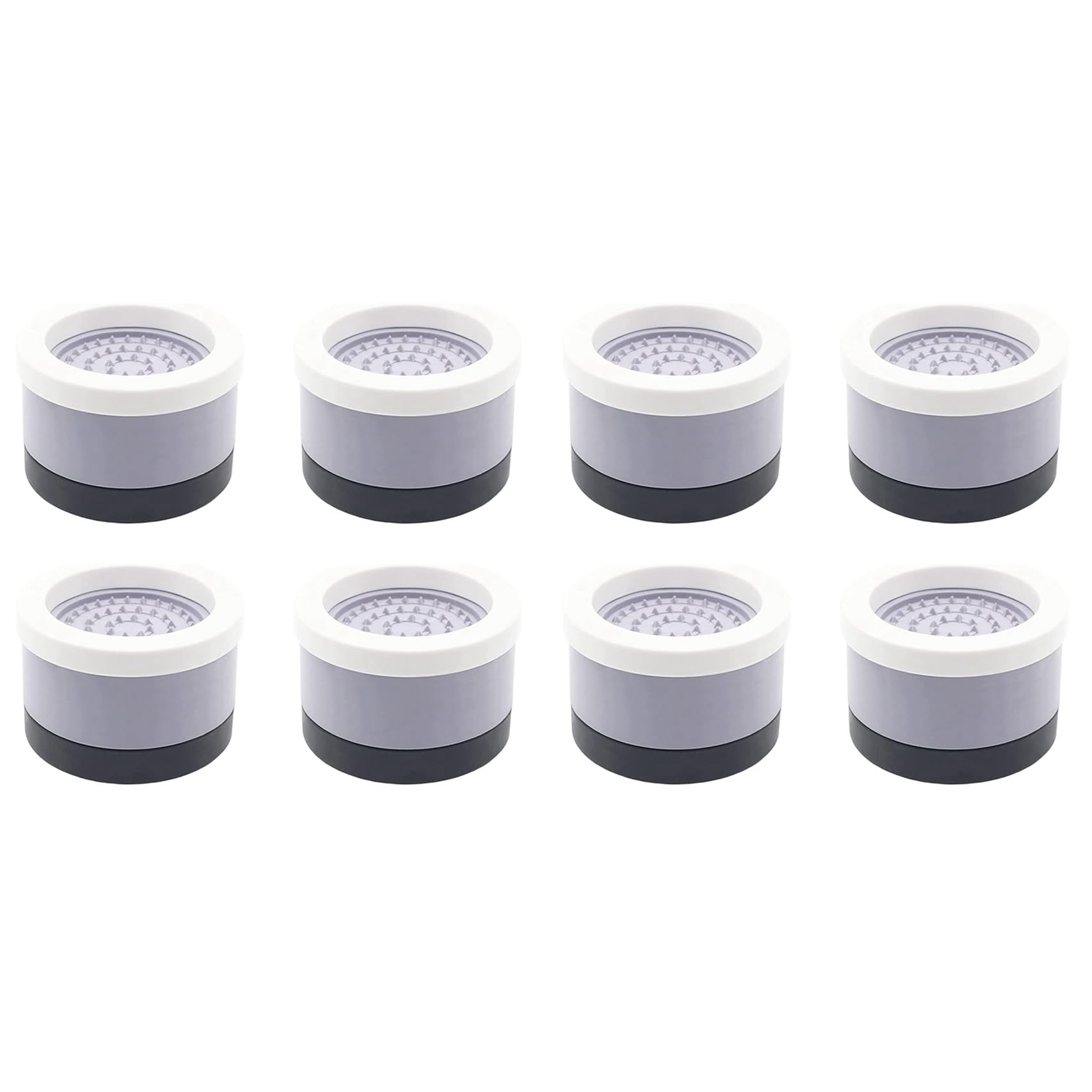 Hndhbfgrt 8 Sets Furniture Bed Risers Heavy Duty Round Bed Lifts Risers Adjustable Height,for Table Chairs Couch Cabinet Legs Sofa