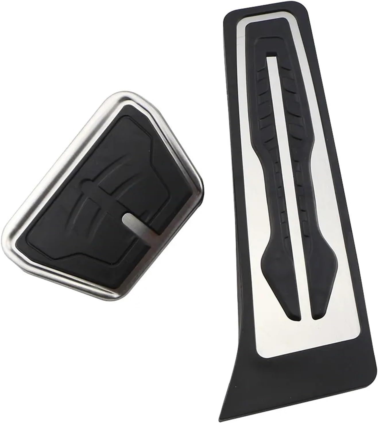 Car Brake Foot Pedals Pad for BMW 5 Series F10 F11 523i 528i 530i 535i 550i 2011 2012 2013 2014 2015 2016 2017 Car Pedal Cover LHD Non Slip Gas Brake Rest Pedals Pad(1Pc Rest)