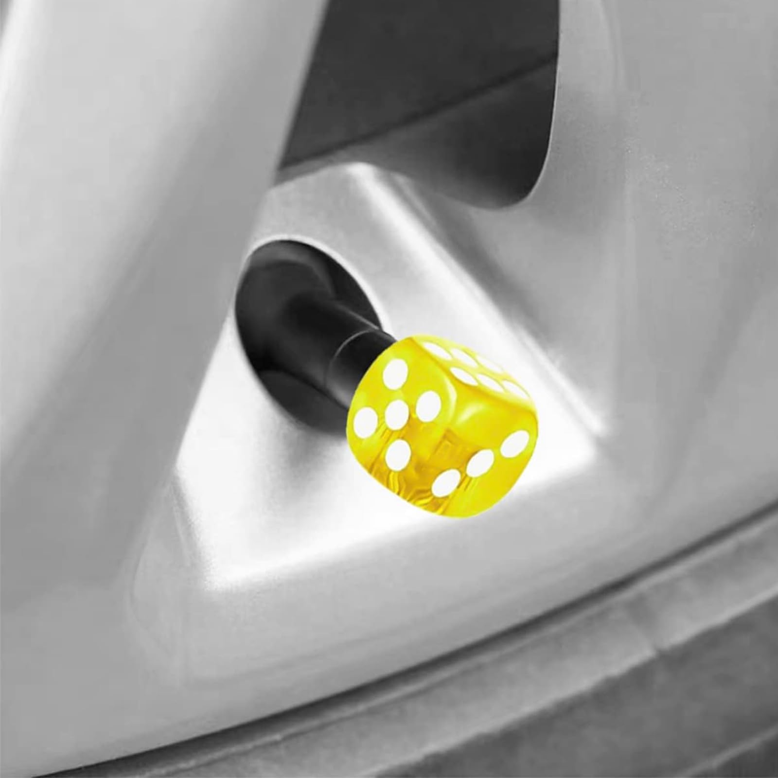Misuyue Ventieldoppen voor de auto, aluminium