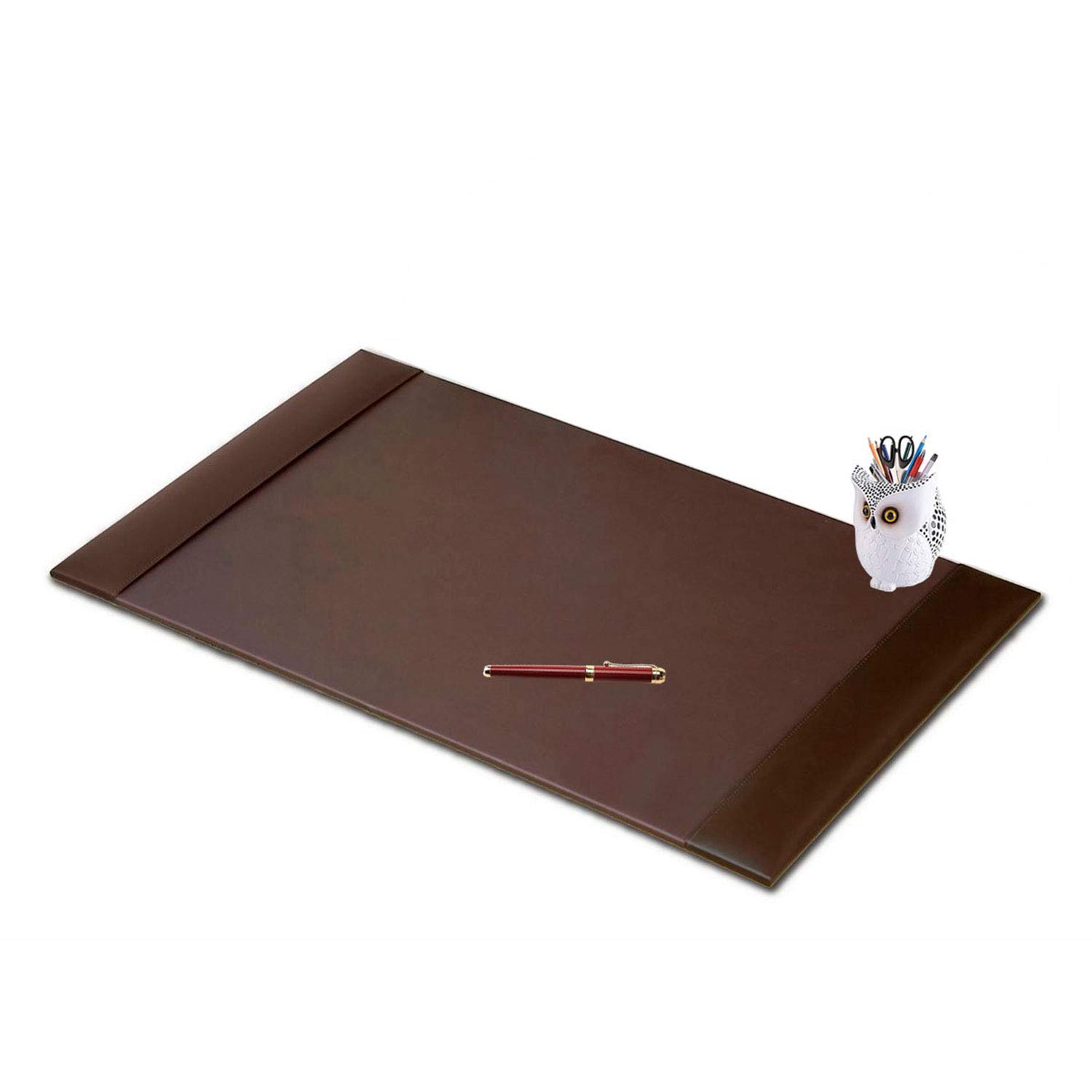 Buy Large Leather Desk Pad 34 x 20 Inch Leather Desk Mat Cover Blotter