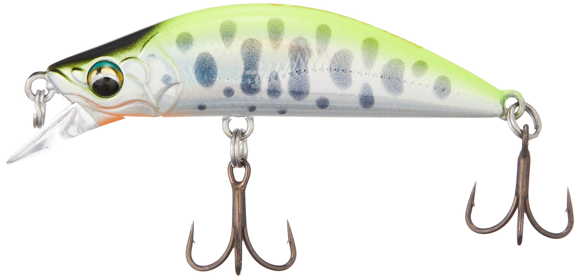 Major Craft Minnow EDN-45SS Eden Slow Sinking 1.8 inches (45 mm), 0.1 oz (3.0 g), 04 Laser Chart Yamame