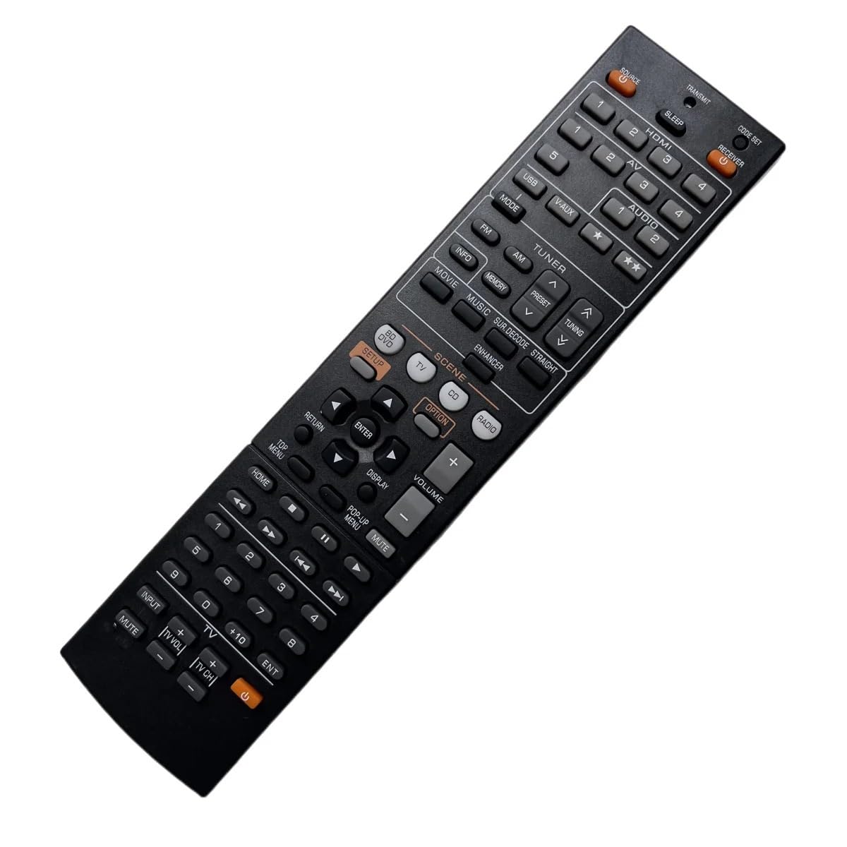 Nowy pilot zdalnego sterowania pasujący do amplitunera AV YAMAHA RX-V375 RX-V467 RX-V565 RX-V567 RX-V571 RX-V665 RX-V765 HTR-3066BL RX-V373BL