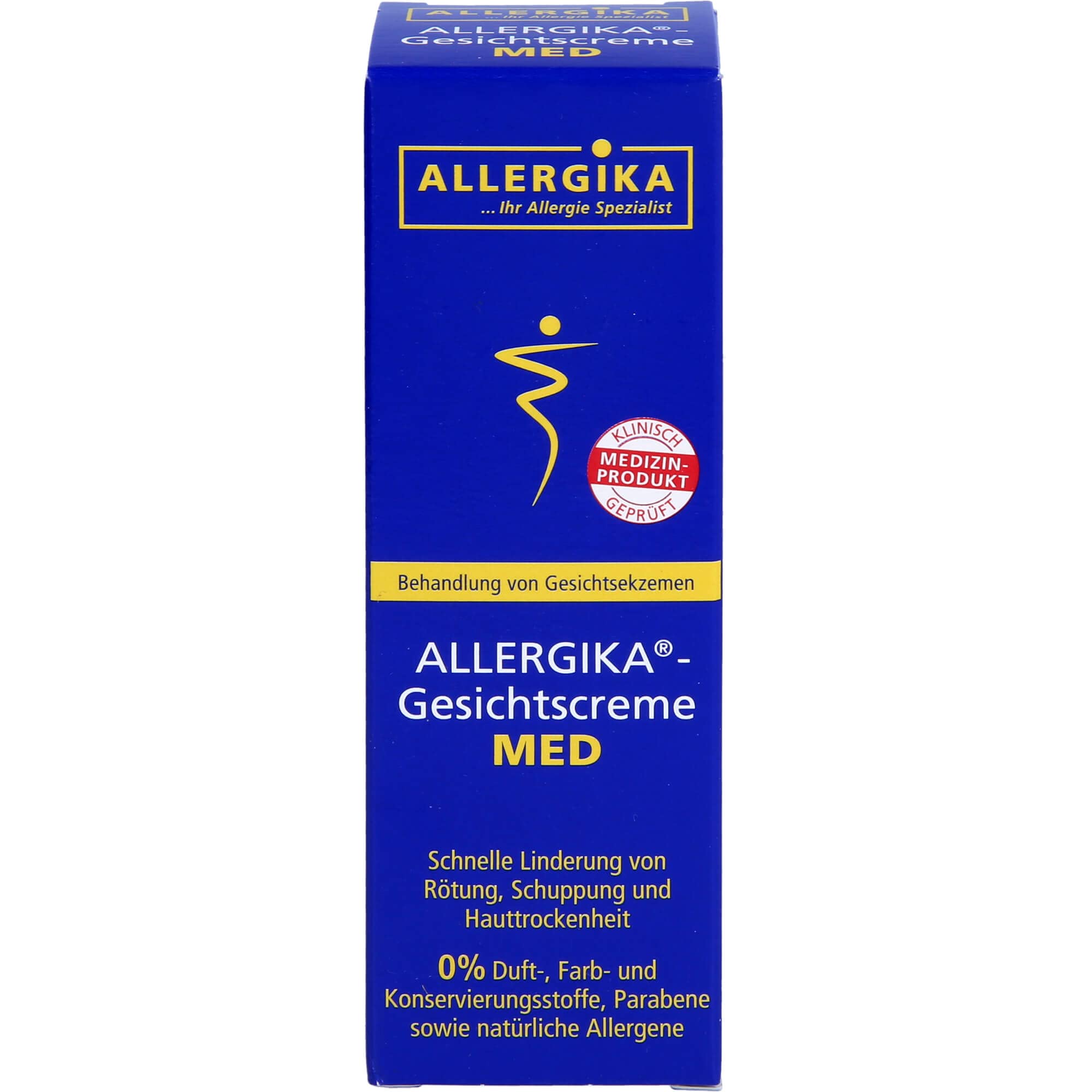 Allergika Med Gesichtscreme, Langanhaltende Regeneration Einer Geschädigten Hautbarriere, 50 ml