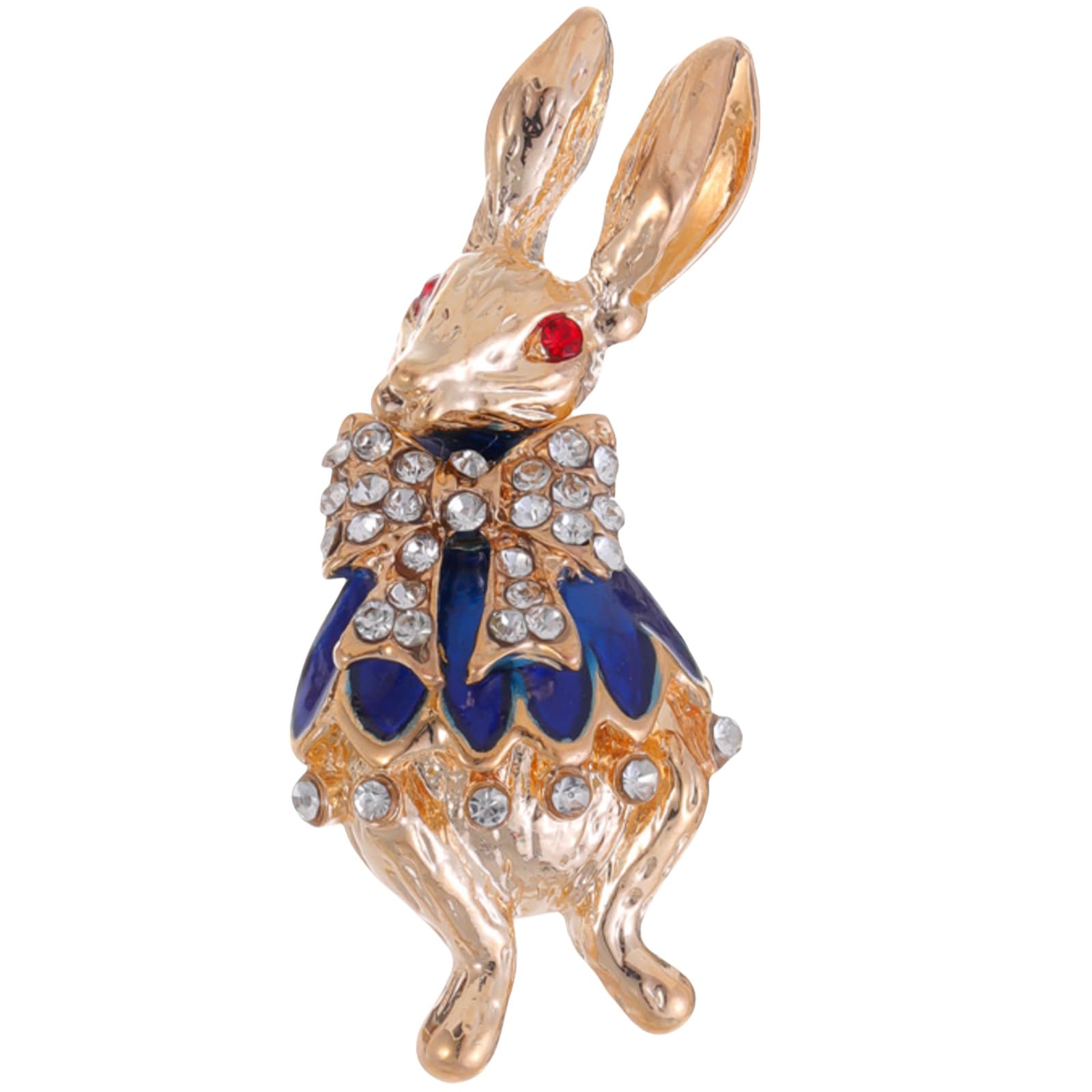 FAIRYGATE Anti Exposure Fixed Brooches Women Unisex Vintage Rhinestone Office Party Brooch Pins Lapel Pin Dress Suit Accessories Boutonniere — view 15