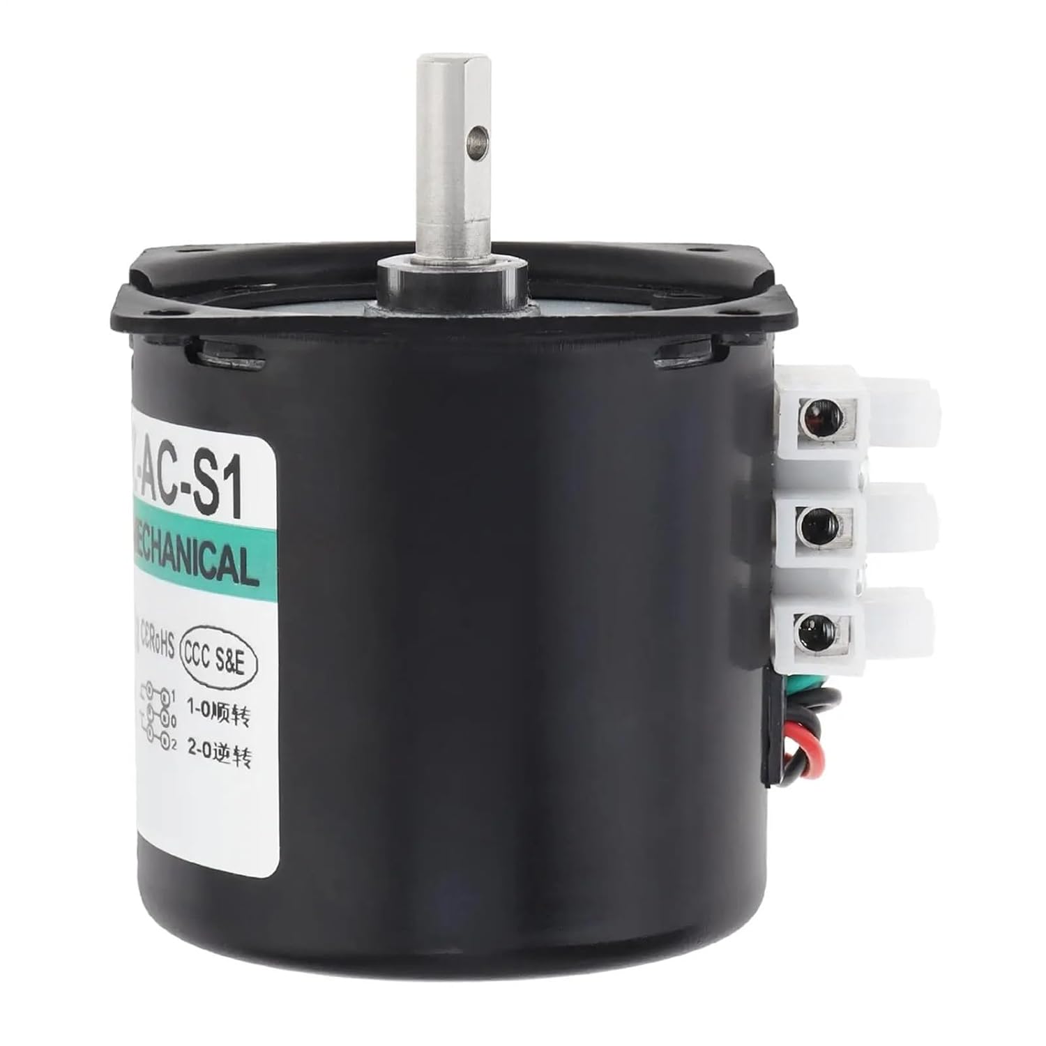 60KTYZ Synchronous Gear Motor AC 220V 2.5-80RPM CW/CCW High Torque Permanent Magnet Electric Motor 1Pcs