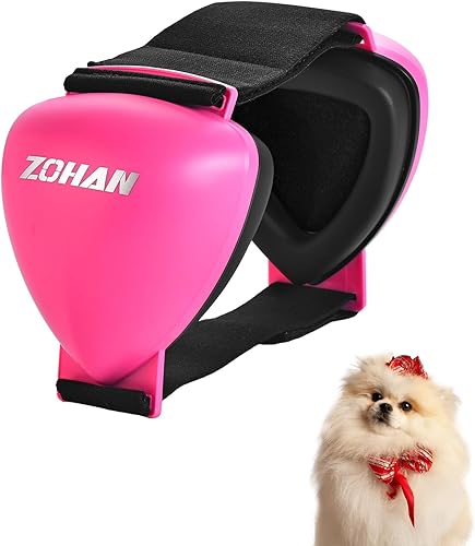 Miniatura 8 de ZOHAN DG02 - Orejeras mejoradas para perros, protección contra el ruido, con cancelación de ruido, sin plástico, para fuegos artificiales, truenos