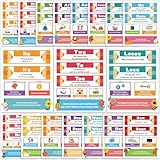 18Pcs Commonly Confused Words Posters Educational Grammar ELA Posters Language Rules Classroom Must Haves for Teacher Student Elementary Middle School Homeschool Writing Center Wall Art Prints