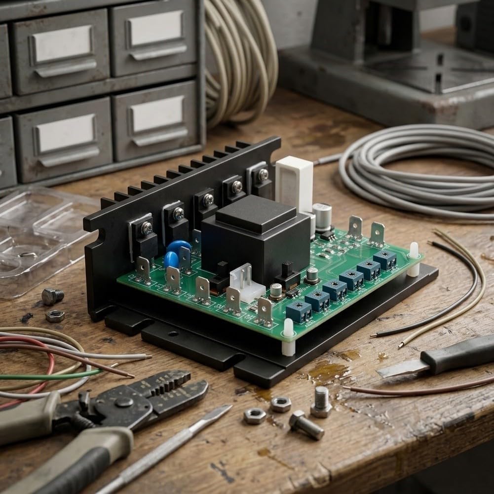 Controllore Variabile DC 5A con Potenziometro Integrato