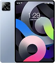 Xixaomiro S11 Tablet, 10.1 Polegada Android 14, 8GB+128GB Tablet com Película de Proteção, Caneta stylus, 1920x1200 Tela, WIFI 5G 13MP/5MP Câmera 8000mAh Bateria(Azul)