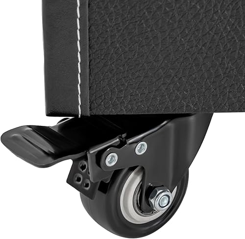 Miniatura 9 de Estuche de tren de maquillaje, estuche de carrito de maquillaje rodante, organizador de esmalte de uñas, estuche de tren de cosméticos de viaje para