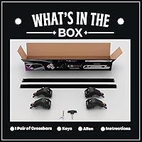 Vista 6 de ERKUL Barras transversales de techo resistentes para Kia Sportage 2011-2016 Barras transversales de aluminio Aero mejoradas con sistema