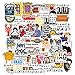Price comparison product image Friends TV Show Merchandise Stickers Pack of 50 Stickers-Funny Quote Waterproof Vinyl Stickers for Laptop Hydro Flasks Water Bottles Phone Notebook Computers Guitar Bike Helmet Car-Interesting Gift