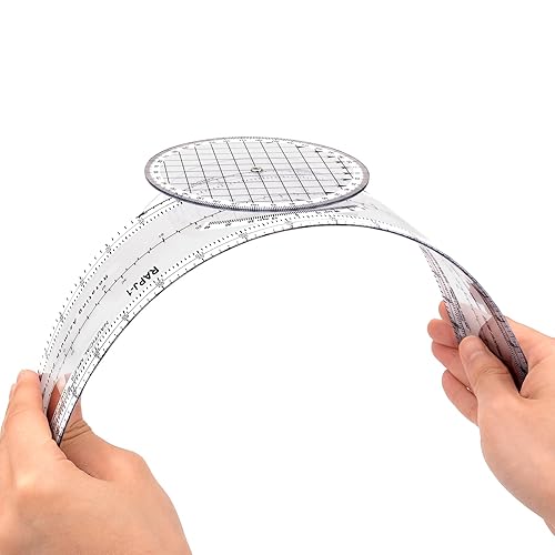 Vista 4 de Regla de diapositiva de aviación trazador de aviación con 8 funciones para accesorios de estudiantes piloto trazador de azimut giratorio, gráficos