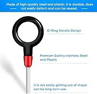 Vista 6 de Kit de herramientas de extracción de terminales 82 piezas, juego de herramientas de desenganche de pines, conector eléctrico, juego de herramientas