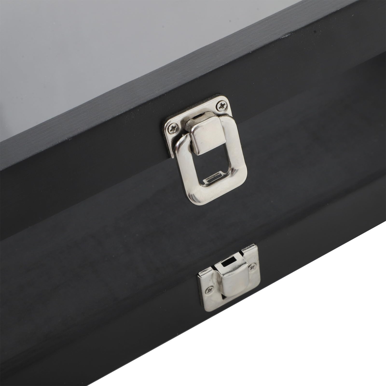 Gatuida Caja de Madera para Exhibición de Insectos con Tapa Transparente y Cerradura, Diseño Elegante para Protección y Fácil Acceso en Decoración Interior