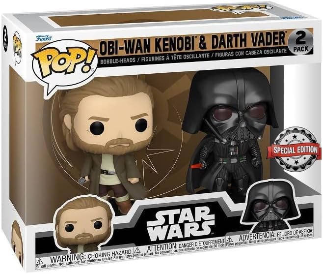 Obi-Wan Kenobi & Darth Vader (2-pack) (Obi-Wan Kenobi) (Special Edition Exclusive), Black - Image 3