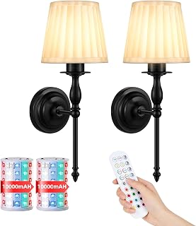 10000mAh Battery Operated Wall Sconce 2