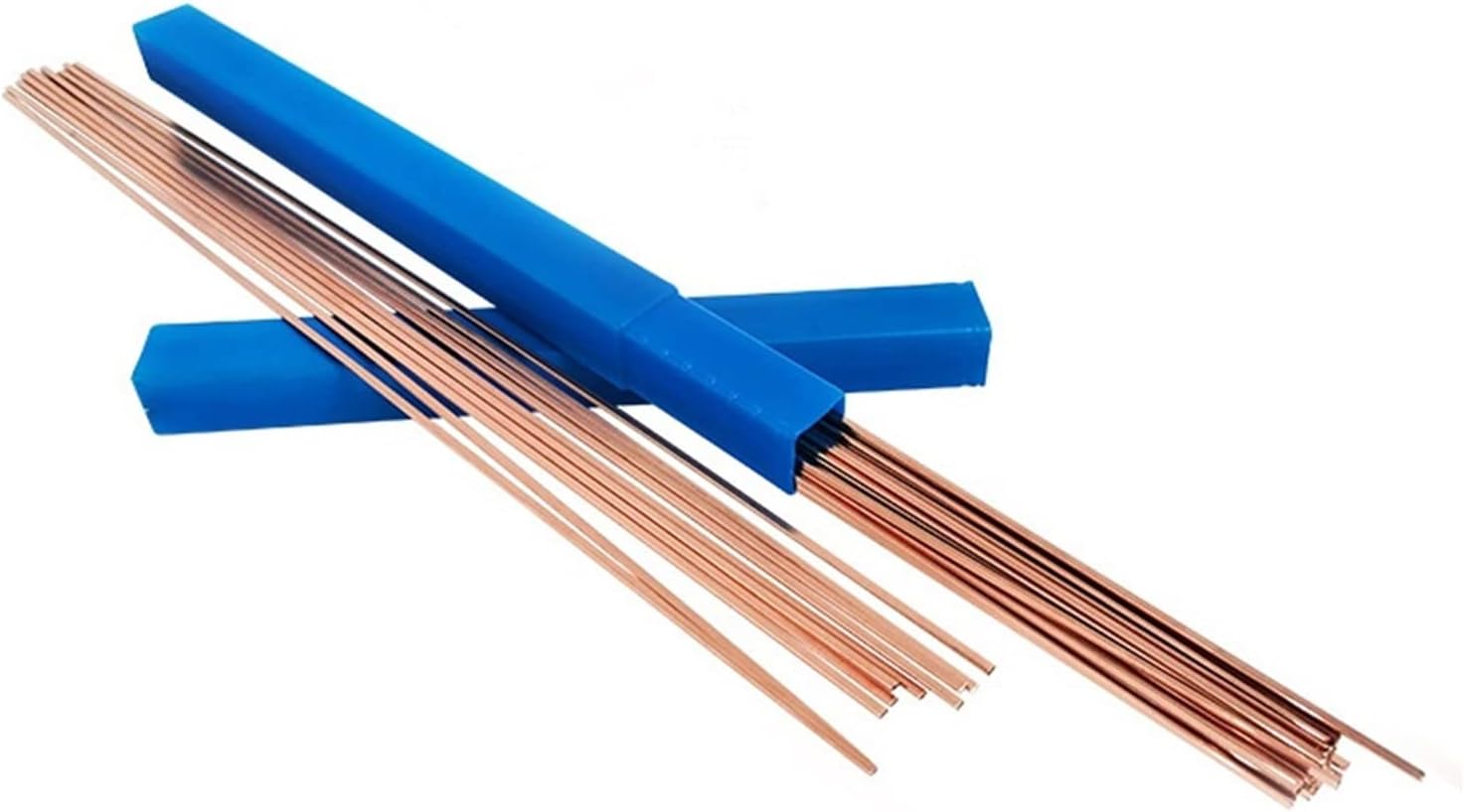 BREAKA 65pcs Phosphor Copper Flat Brazing Wire, 1.3 * 3.2 * 500mm, Gas Welding of Air Conditioner Refrigerator, Drill Rod