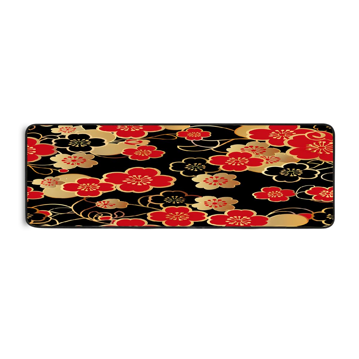 Tapis de cuisine japonais antidérapant et absorbant doux