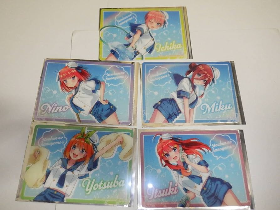 五等分の花嫁　ブラインドコレクションシート　29枚セット 五等分の花嫁 Land a trick !! ブラインドコレクションシート