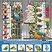 Bird Perch Bird Toys Parakeet Toys,Bird Cage Accessories Wooden Chew Toys Perch Stand for Parrot Conure Cockatiel Lovebird Parrotlet Budgie Finches and Other Small to Medium Sized Birds