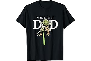 Father's Day T-shirt: Yoda Lightsaber - Perfect Dad Gift