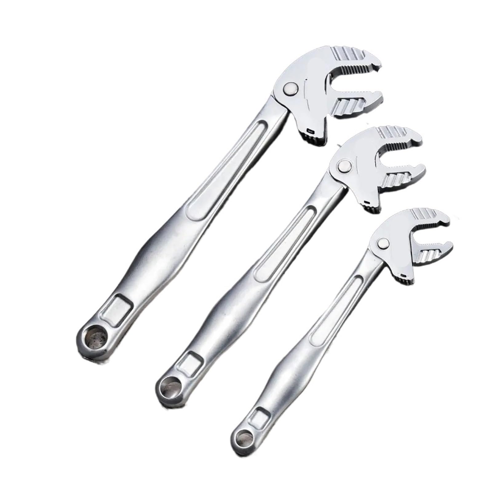 Pinza a Pappagallo Chiave a cricchetto regolabile in acciaio al cromo-molibdeno a autobloccante for carichi pesanti(16-19mm)