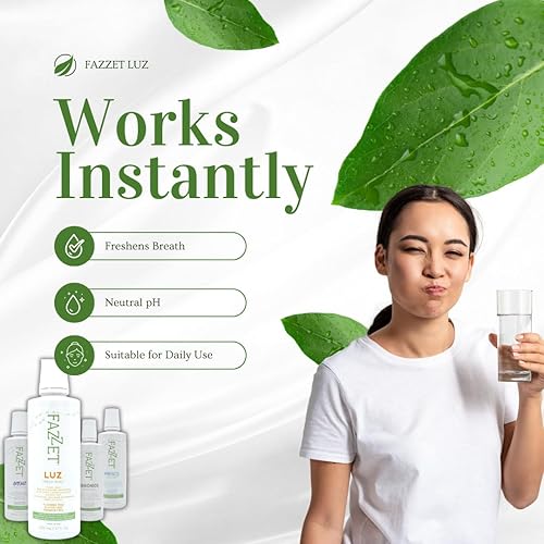 Miniatura 4 de Enjuague bucal de piedra amígdala para removedor de piedras, eliminación de piedras amígdalas, tratamiento de piedras amígdalas naturales, combate