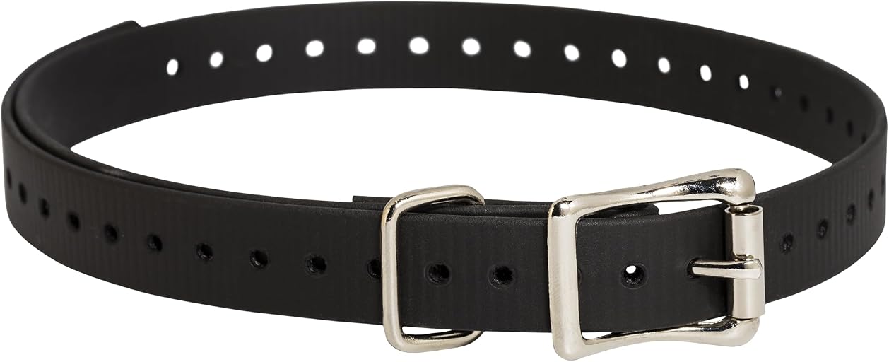 SportDOG 3/4-Inch Collar Strap - Waterproof Replacement Strap for Rugged Outdoor Use - Adjustable Collar with High Visibility - Black
